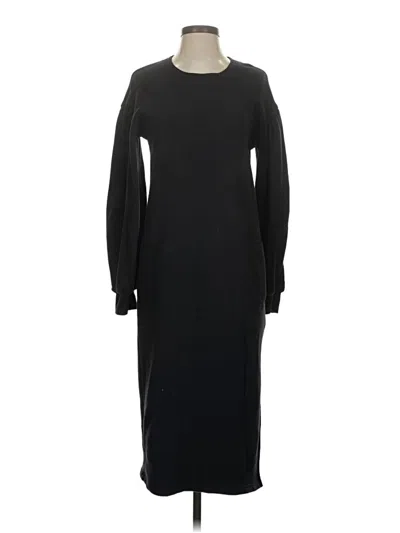Pre-owned Something Navy Casual Dress In Black