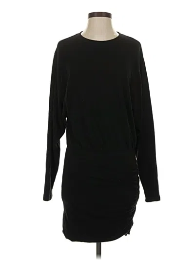 Pre-owned Something Navy Casual Dress In Black