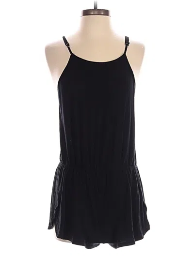 Pre-owned Something Navy Casual Dress In Black