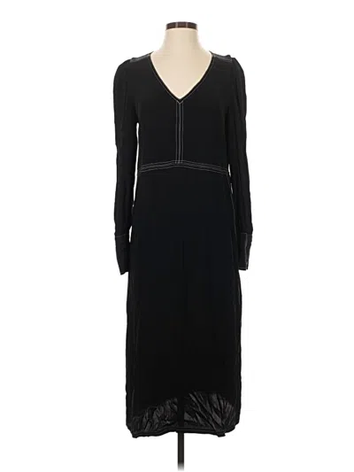 Pre-owned Something Navy Casual Dress In Black