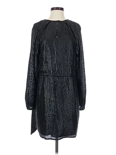 Pre-owned Something Navy Casual Dress In Black