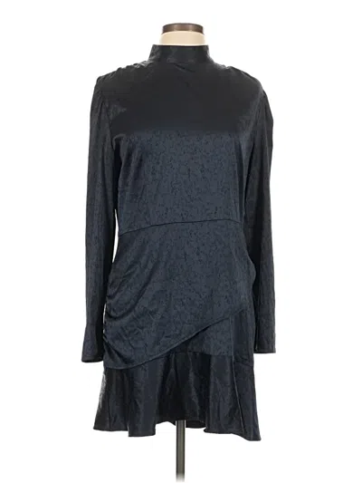 Pre-owned Something Navy Casual Dress In Black