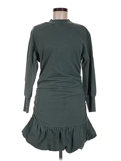 Pre-owned Something Navy Casual Dress In Gray