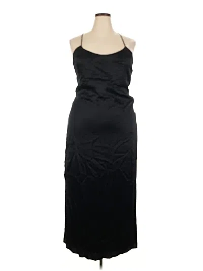 Pre-owned Something Navy Cocktail Dress In Black