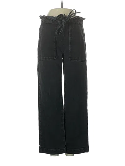 Pre-owned Something Navy Jeans In Black