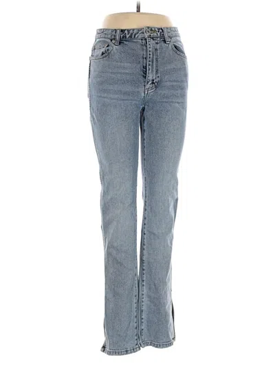 Pre-owned Something Navy Jeans In Blue