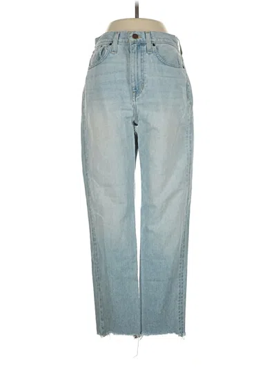 Pre-owned Something Navy Jeans In Blue