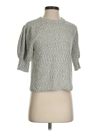 Pre-owned Something Navy Pullover Sweater In Gray