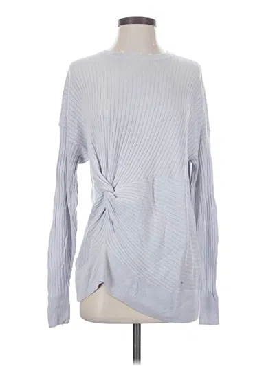 Pre-owned Something Navy Pullover Sweater In Gray