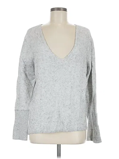 Pre-owned Something Navy Pullover Sweater In Gray