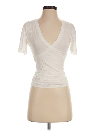 Pre-owned Something Navy Short Sleeve T-shirt In Ivory