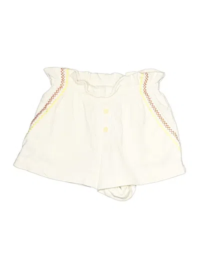 Pre-owned Something Navy Shorts In Ivory