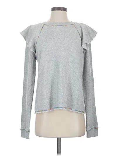 Pre-owned Something Navy Sweatshirt In Gray