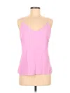 Something Navy Tank Top Pink Strapless Neckline Tops In Pink