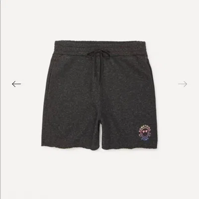 Something Navy Women's Something To Smile In Sweatshorts In Black