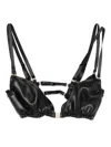 Something Wicked Mia Multiple-straps Bra In Black
