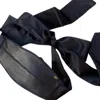 Something Wicked Women's Black Real Leather Blindfold In Black