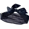 Something Wicked Women's Black See Through Face Mask Blindfold In Black