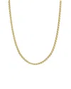Somethingaboutus Men's Box Chain Necklace Gold