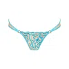 Somewhere Never Women's Blue Give Me A Swirl Knicker In Blue