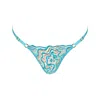 Somewhere Never Women's Blue Give Me A Swirl String In Blue