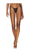 Sommer Swim Farrah Bikini Bottom In Nero