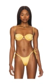 Sommer Swim Harper Bikini Top In Lusso