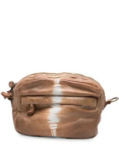 Sommet Arlo Tie-dye Cross Body Bag In Brown