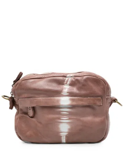 Sommet Arlo Tie-dye Crossbody Bag In Brown