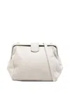 Sommet Flap-closure Satchel Bag In Neutral