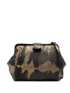 Sommet Flap Crossbody Bag In Black