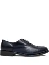 Sommet Lace-up Cap-toe Oxford Shoes In Blue