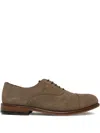 Sommet Lace-up Cap-toe Oxford Shoes In Brown