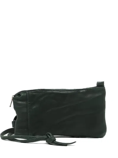 Sommet Neck Pouch Leather Shoulder Bag In Pink