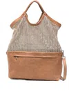 Sommet Siviglia Tote Bag In Brown