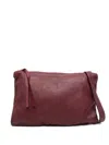 Sommet Small Textured Cross Body Bag In Purple
