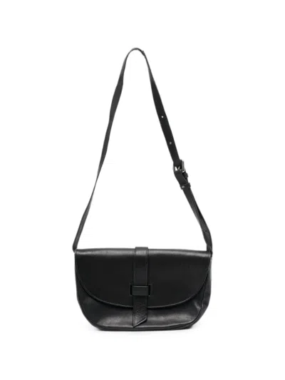 Sommet Tekla Leather Cross Body Bag In Black