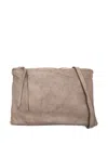 Sommet Textured Leather Satchel In Neutral