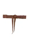 Sommet Tie Belt In Brown