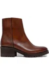 Sommet Zip-fastening Boots In Brown