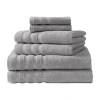 Somn Company 6-pc. Bath Towel Set In Gray