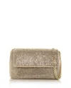 Sondra Roberts Drawstring Lina Embellished Crossbody Bag In Gold