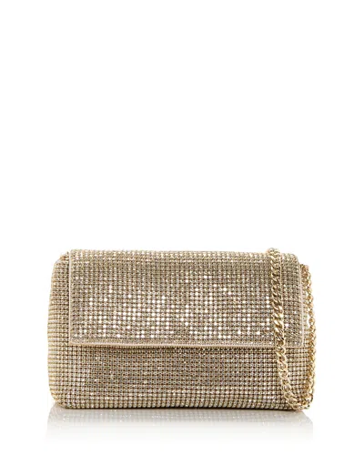 Sondra Roberts Drawstring Lina Embellished Crossbody Bag In Gold