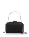Sondra Roberts Rhinestone Embellished Clutch In Black
