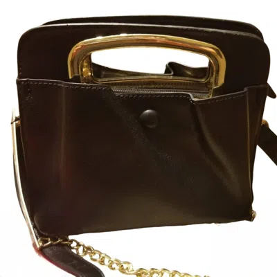 Sondra Roberts Small Cut Out Purse In Black