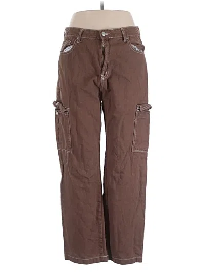 Pre-owned S.o.n.g. Cargo Pants In Brown