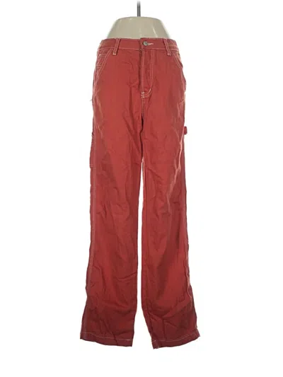 Pre-owned S.o.n.g. Cargo Pants In Red