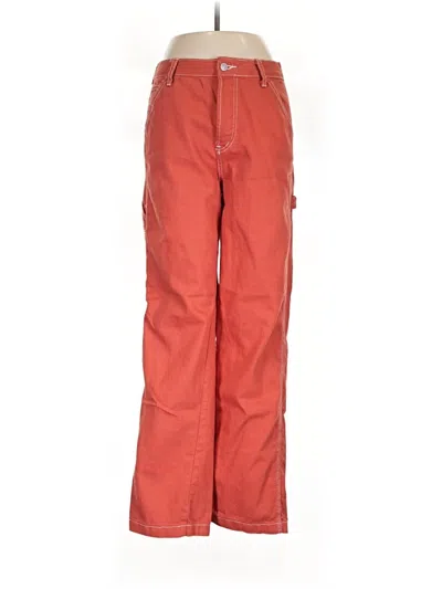 Pre-owned S.o.n.g. Casual Pants In Red