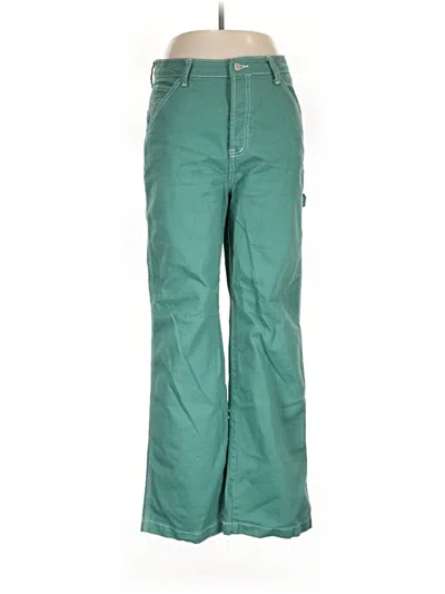 Pre-owned S.o.n.g. Casual Pants In Teal
