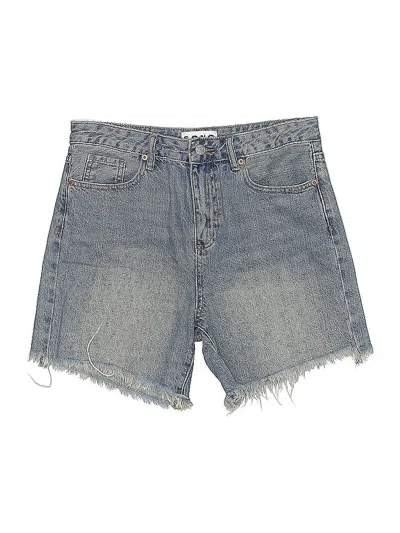 Pre-owned S.o.n.g. Denim Shorts In Blue